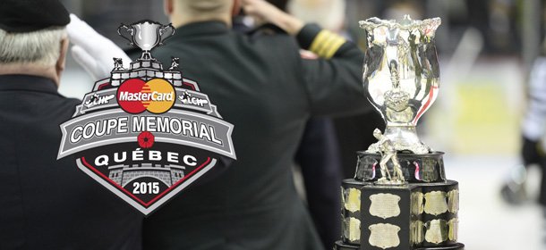 DÃ©voilement du logo de la Coupe Memorial MasterCard 2015